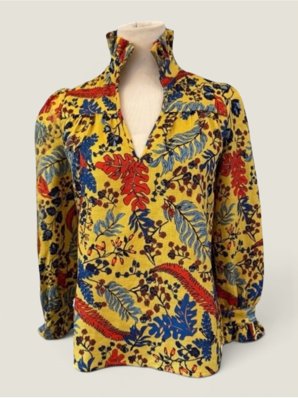 CK BRADLEY Print Popover Top Size XS